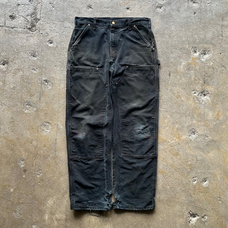 90's Carhartt boro&fade double knee work pants