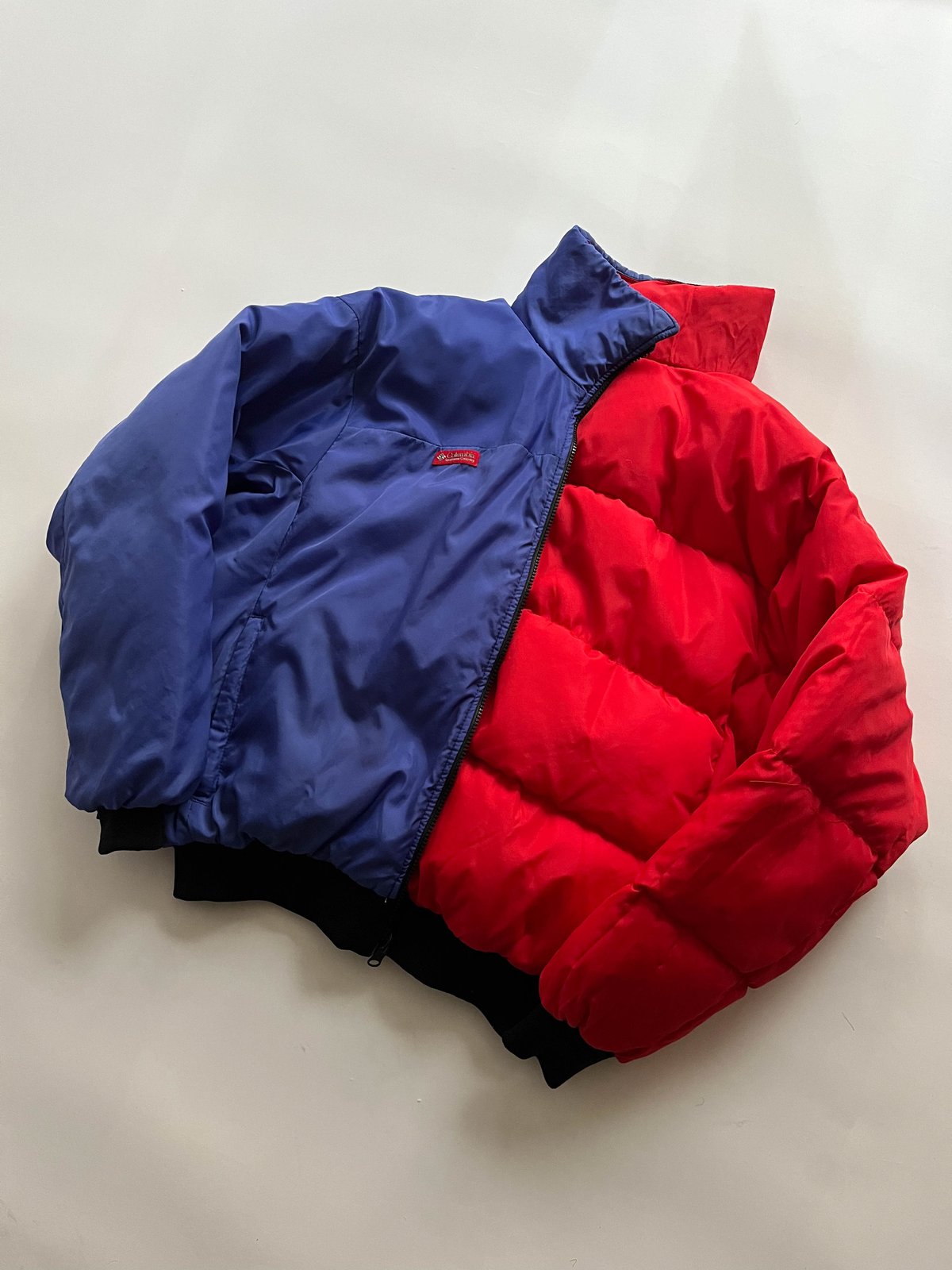 ジャケット・アウター 90s Columbia reversible puff jacket Vintage 90s Women's Columbia Reversible Puffer Winter Ski