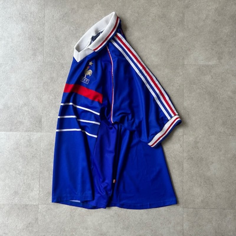 90s adidas FC France home uniform | sui & shara