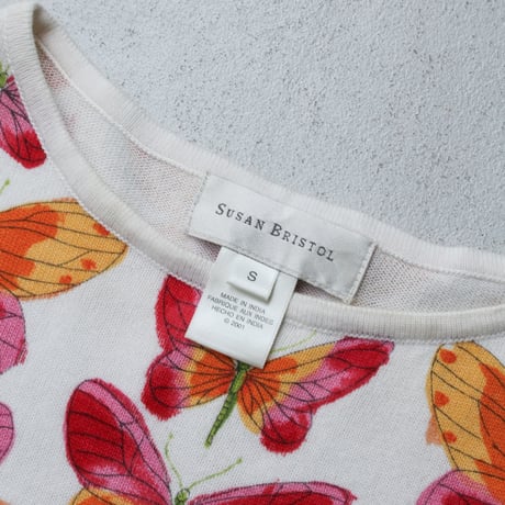 Butterfly pattern tank top