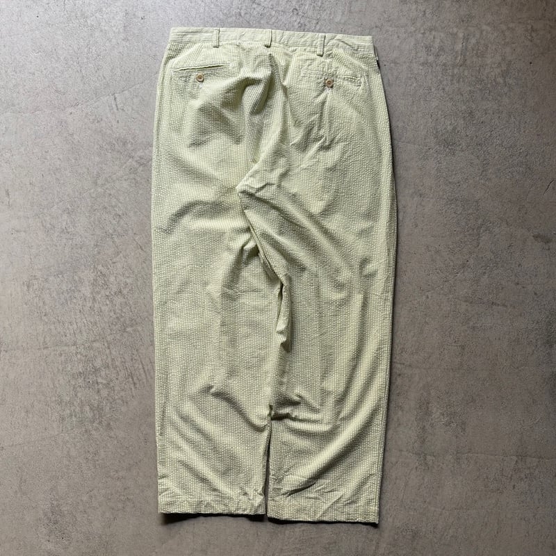 90s Polo Ralph Lauren seersucker stripe slacks