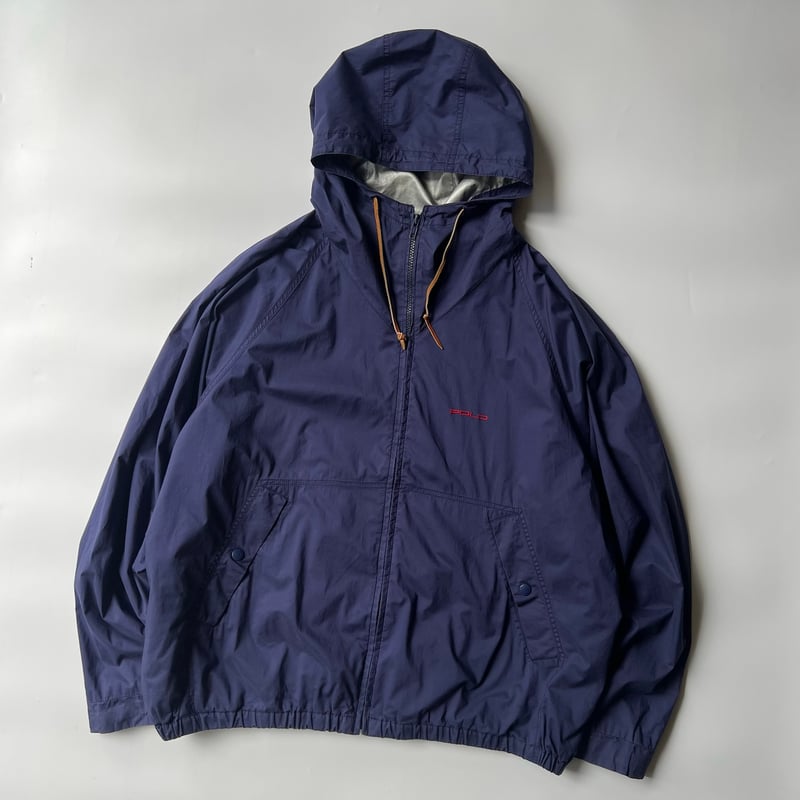 90s Ralph Lauren cotton hoodie jacket | sui & s