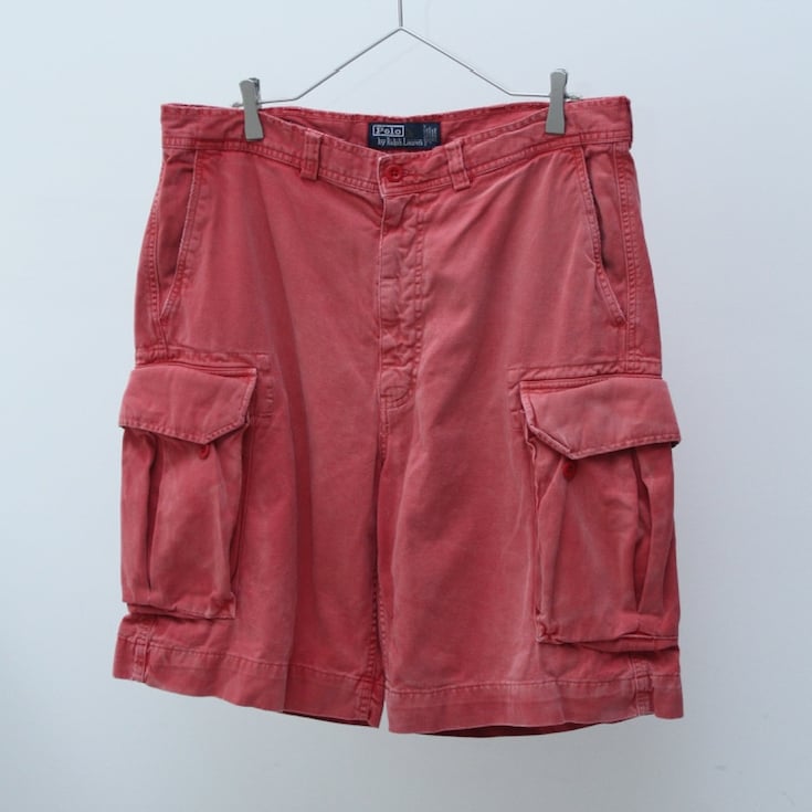 90s Ralph Lauren cotton cargo shorts｜ラルフローレン