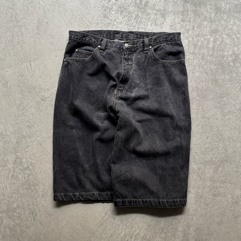 ショートパンツ(ROCA WEAR denim painter shorts“black”)