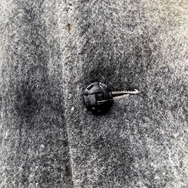 70s western ombre check wool tailored jacket |