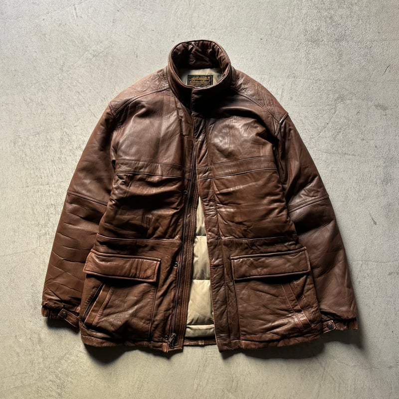 70s〜 Eddie Bauer leather down jacket | sui & shara 70s〜 Eddie Bauer leather down jacket | sui & shara