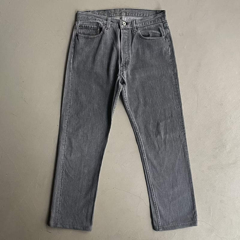 80s Levis 501 stripe pattern ''black'' denim pa 80s Levis 501 stripe pattern ''black'' denim pa