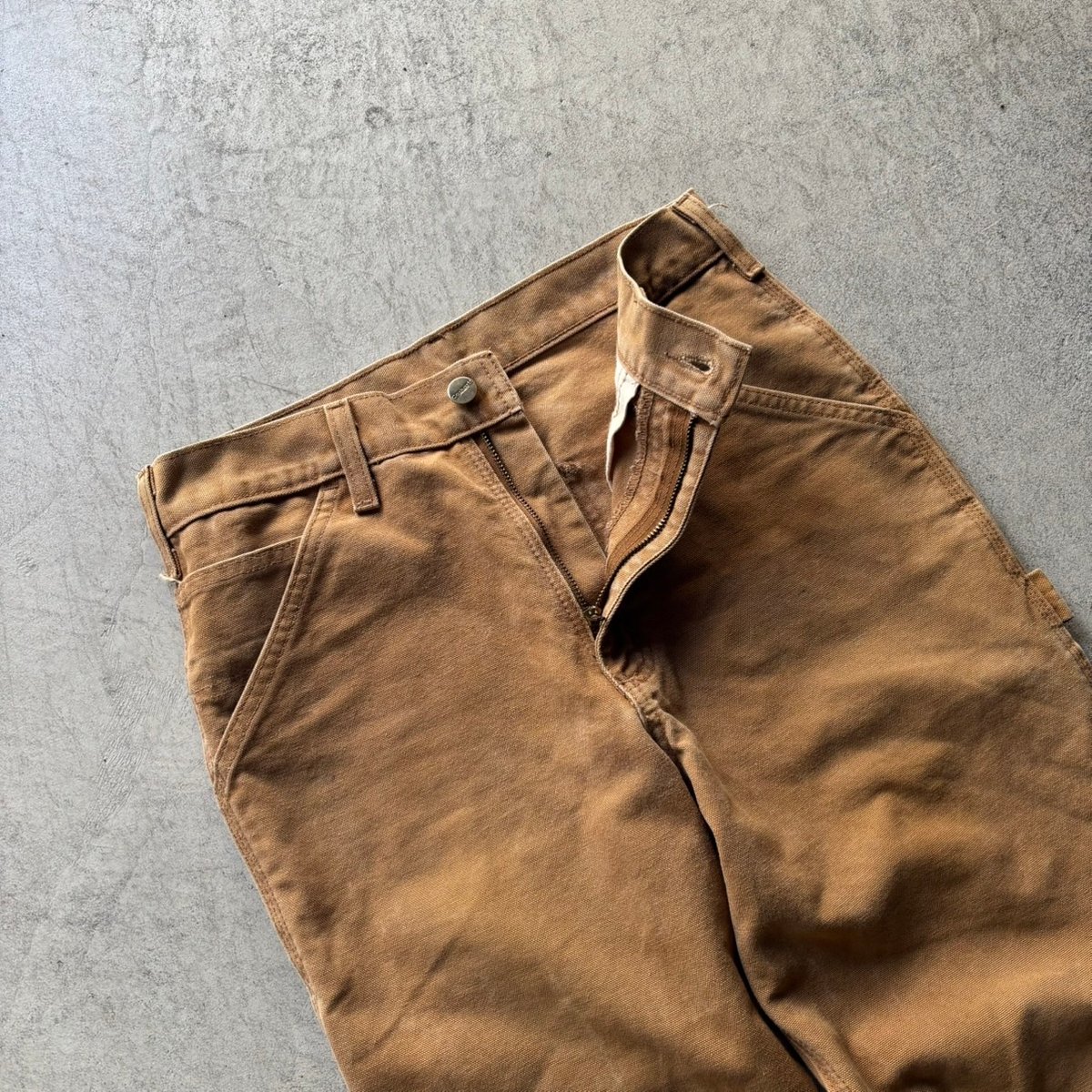 カーハートOLD Cotton Duck Painter Pants Carhartt faded duck painter pants | sui & shara