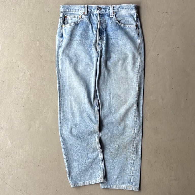90年代 リーバイス デニムパンツ（1998 Euro Levi’s 501 denim pants）