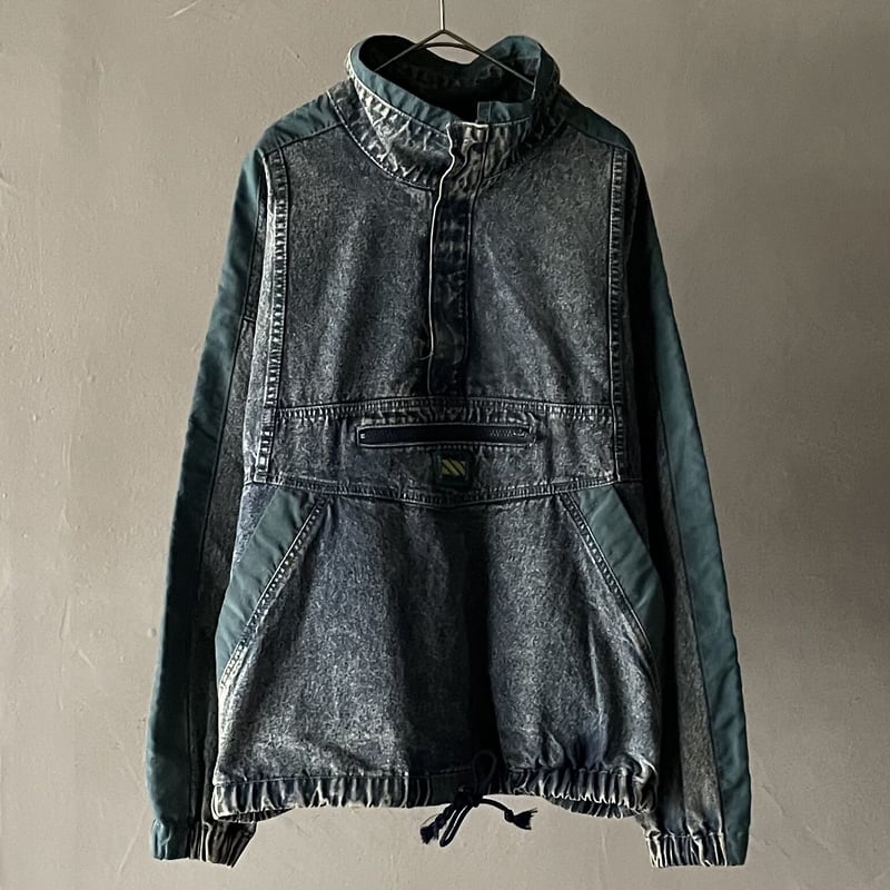 90s Levi's sports デニムジャケット　ブルゾン　XL 90s Levis sport denim×polyester pullover jacket