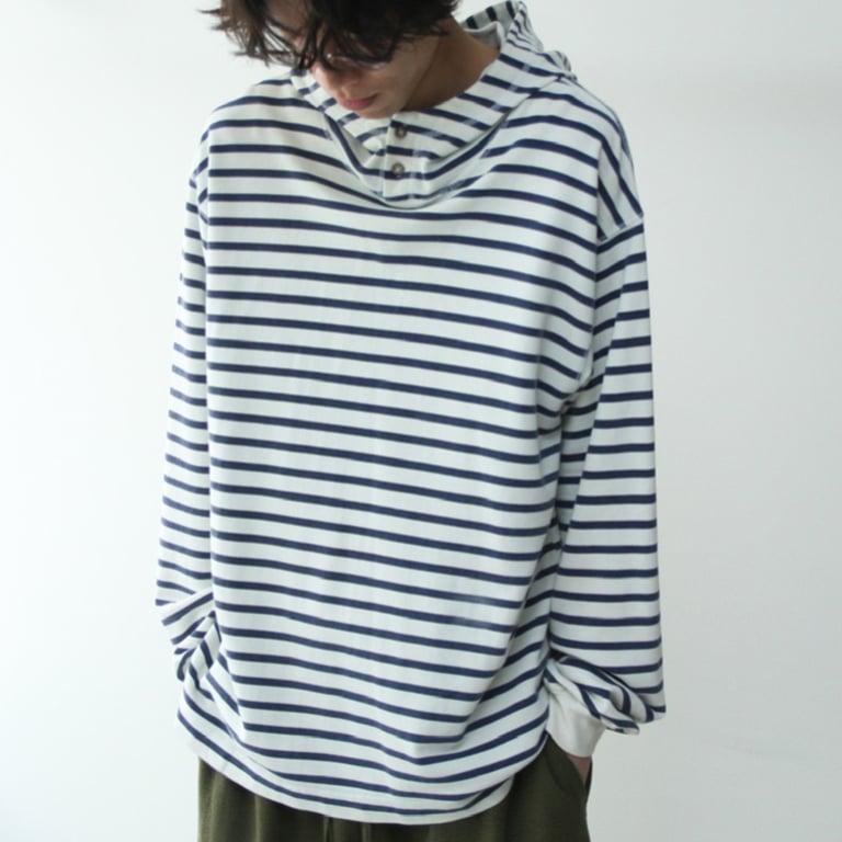 Structure stripe pattern design hoodie｜ストラクチャー