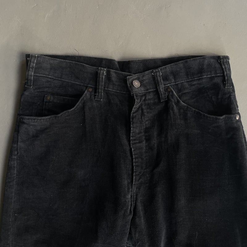 80s Levis 517 black velours pants | sui & shara