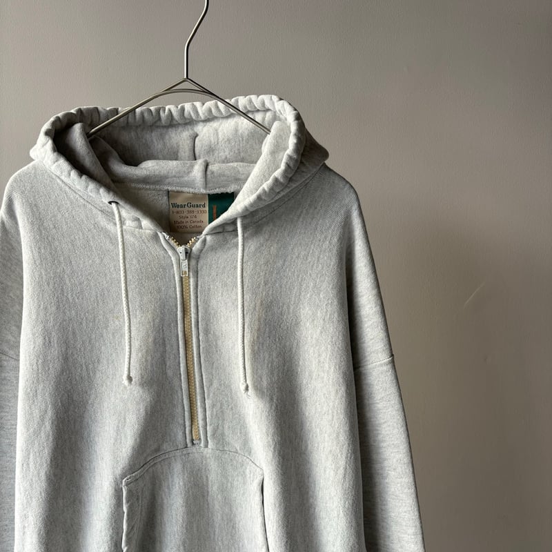 90s Wear guard hulf zip sweat hoodie | sui & shara
