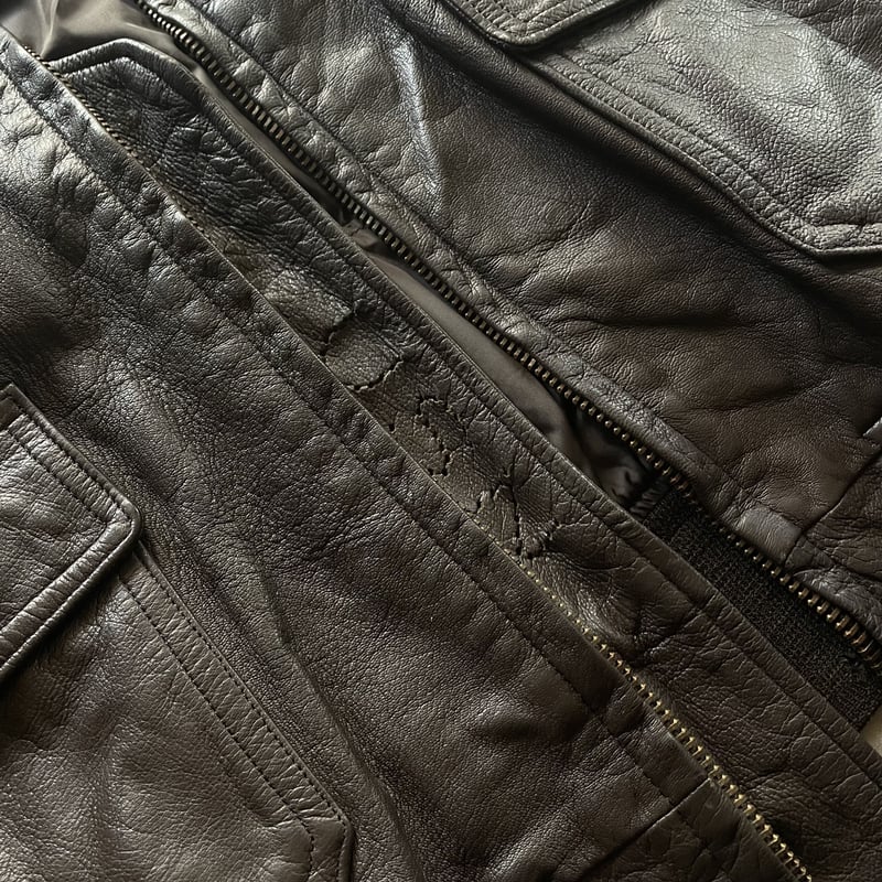 60s U.S.Navy leather flight jacket type G-1 | s 60s U.S.Navy leather flight jacket type G-1 | s