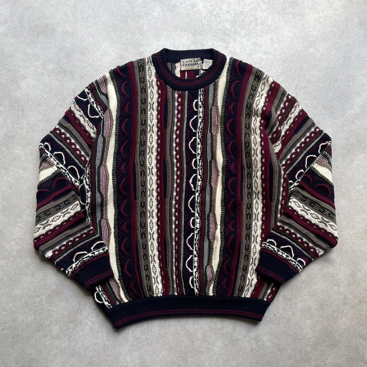 90s COTTON TRADERS 3D knit | sui & shara 90s COTTON TRADERS 3D knit | sui & shara