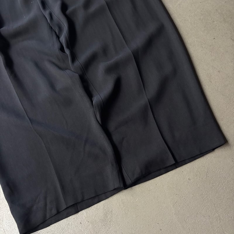 90s~ Tommy bahama silk slacks “Black” | sui & s