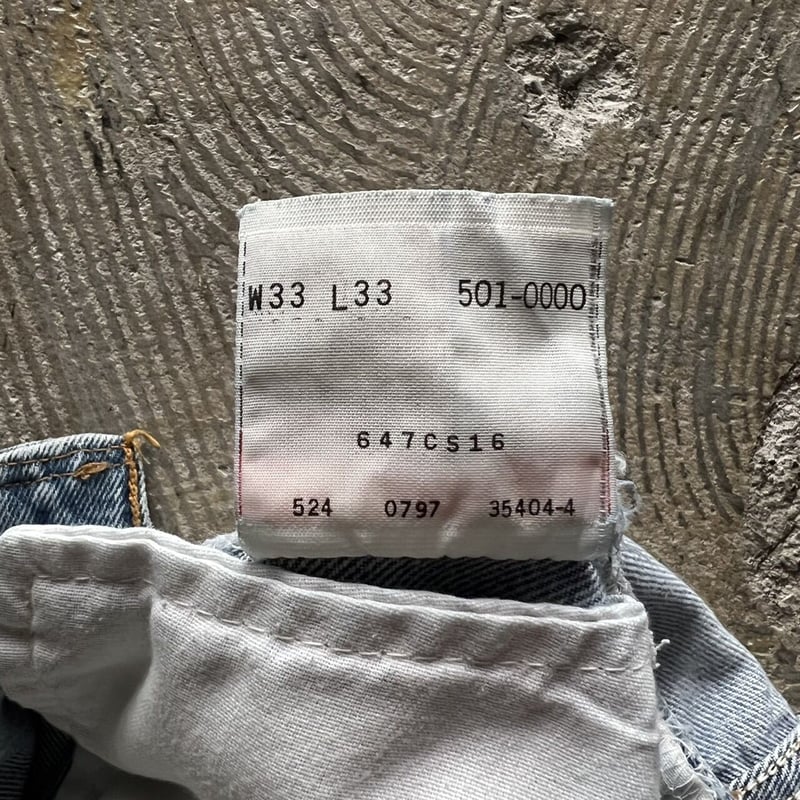 1990s Levi's 501xx Denim Pants W38 653刻印 1990s Levi's 501xx Denim Pants W38 653刻印