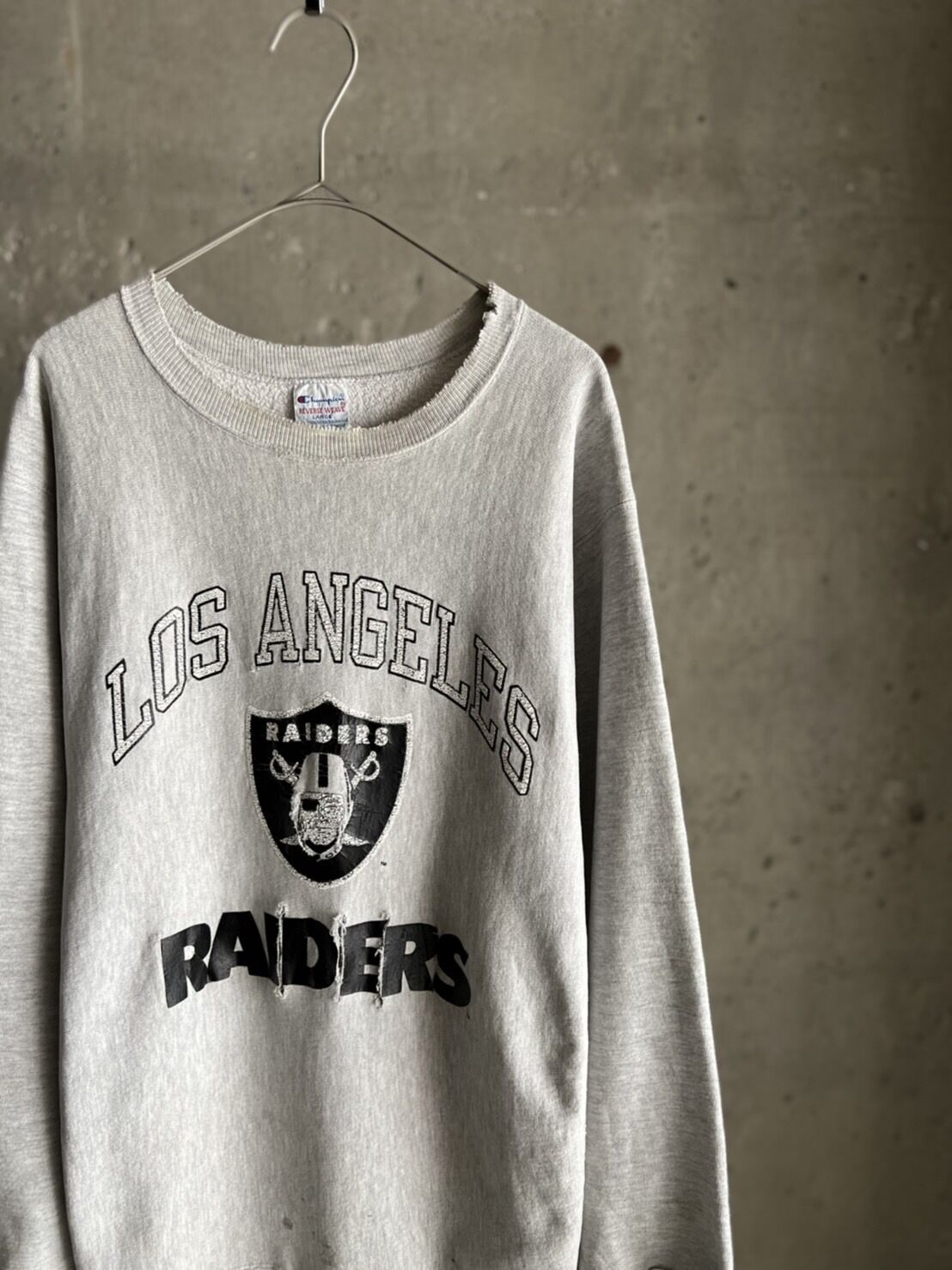 スペシャル　チャンピオン　リバースウィーブ Raiders NFL 3段 スペシャル チャンピオン リバースウィーブ Raiders NFL 3段