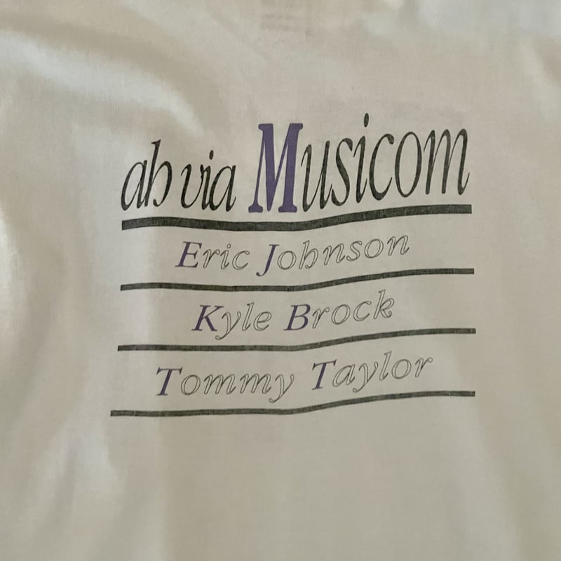 希少☆エリックジョンソン☆バンドTシャツ☆1997年☆ツアーTシャツ☆ブラック uekitaya_y-roc905