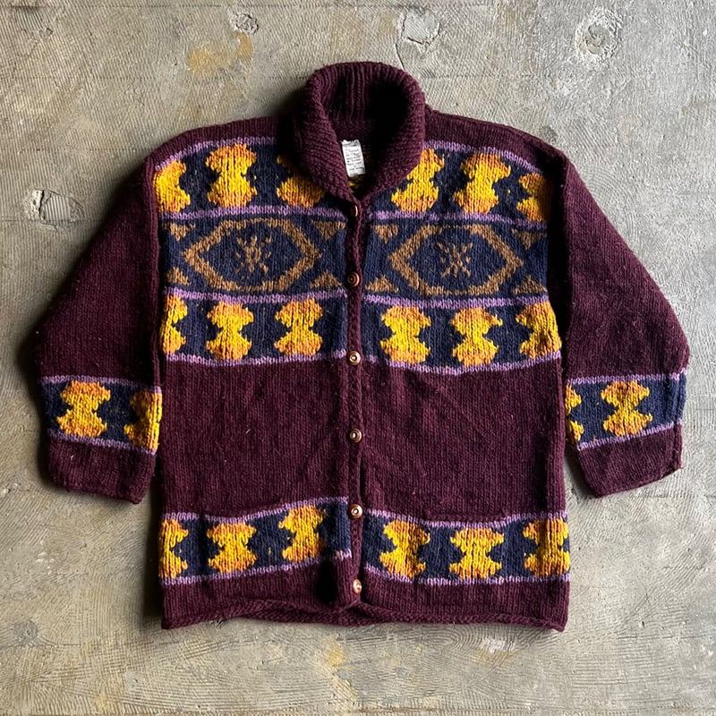 80s Ecuadorknit 希少カラー エクアドルニット