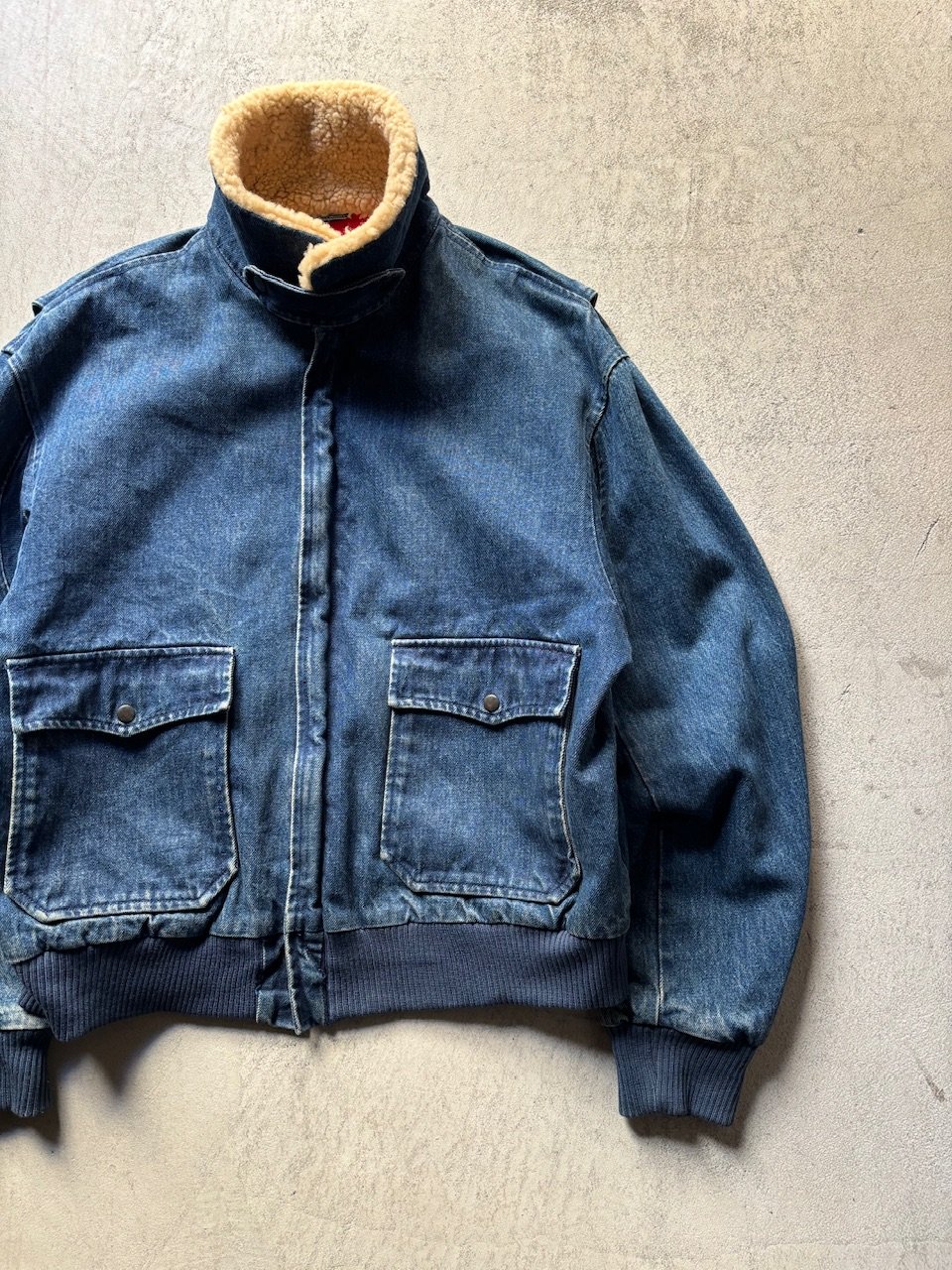 【80s】Ralph Lauren 101 type デニムジャケット 襟コーズ 80s】Ralph Lauren 101 type デニムジャケット 襟コーズ