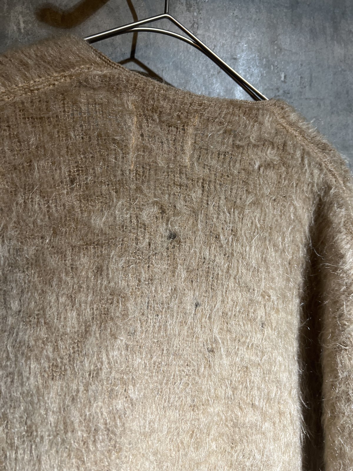 60s Mcgregor ''Powder Snow'' shaggy mohair kni 60s Mcgregor ''Powder Snow'' shaggy mohair kni