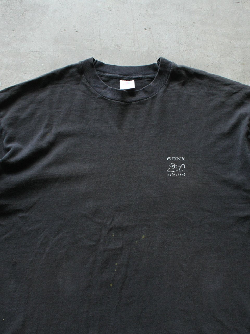 SONY vintage t-shirt BLACK Lサイズ VINTAGE 80s L Corporate logo T-shirt -SONY- – ユウユウジテキ