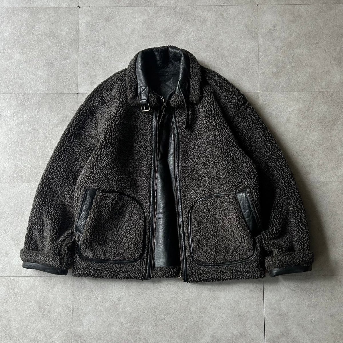 wilsons leather B-3 type flight jacket “reversi