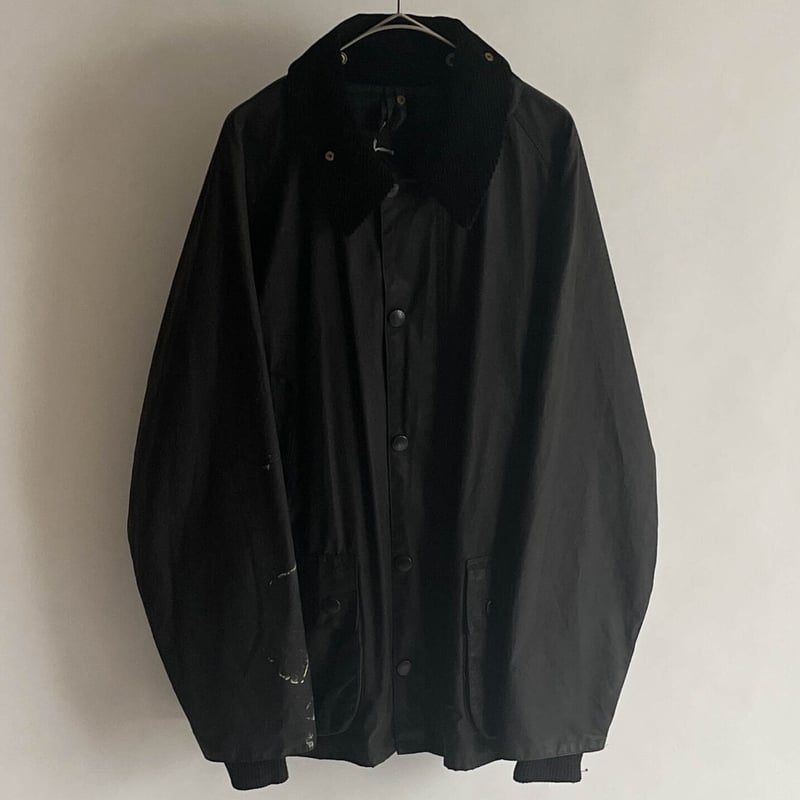 00s 英国製 Barbourバブアー BEDALE オイルドジャケット 黒36 00s Barbour bedale oiled jacket | sui & shara