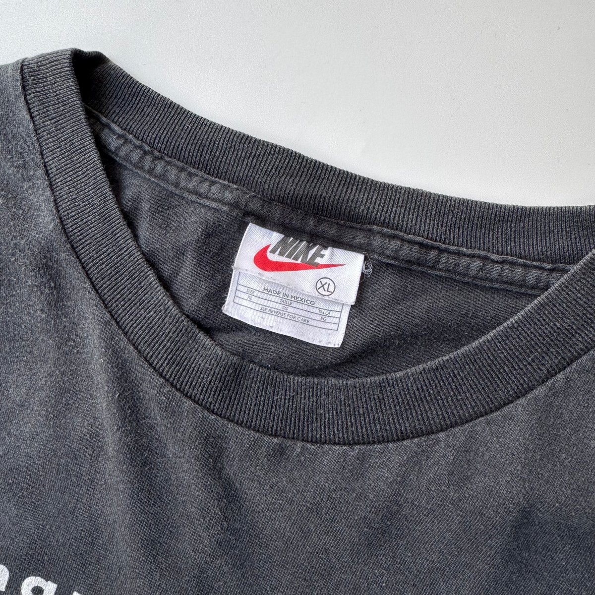 90s NIKE “thanks mike” face print tee | sui & s