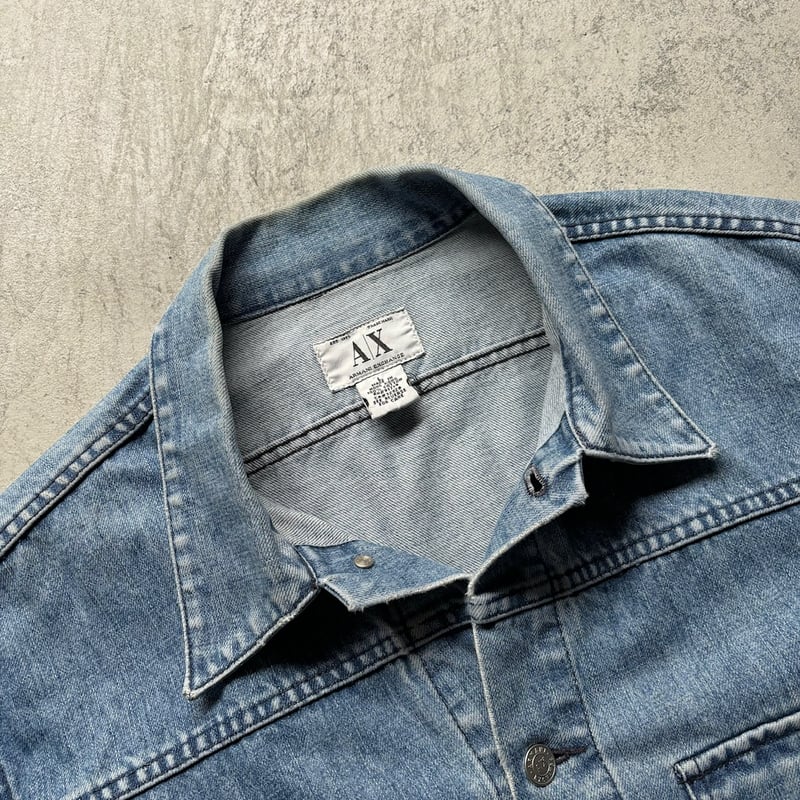 90s Armani Exchange 506XX type denim jacket | s 90s Armani Exchange 506XX type denim jacket | s