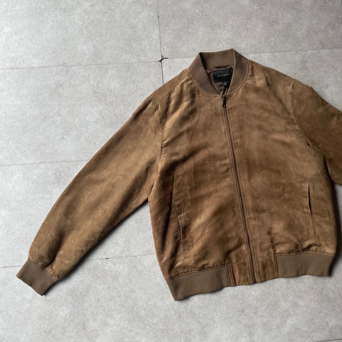 BANANA REPUBLIC fake suede blouson | sui & shara