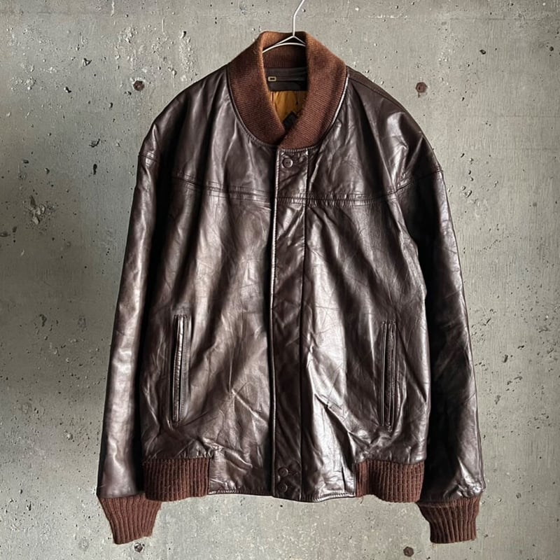 ヴィンテージ 希少 Catalina Varsity レザー ダービージャケット