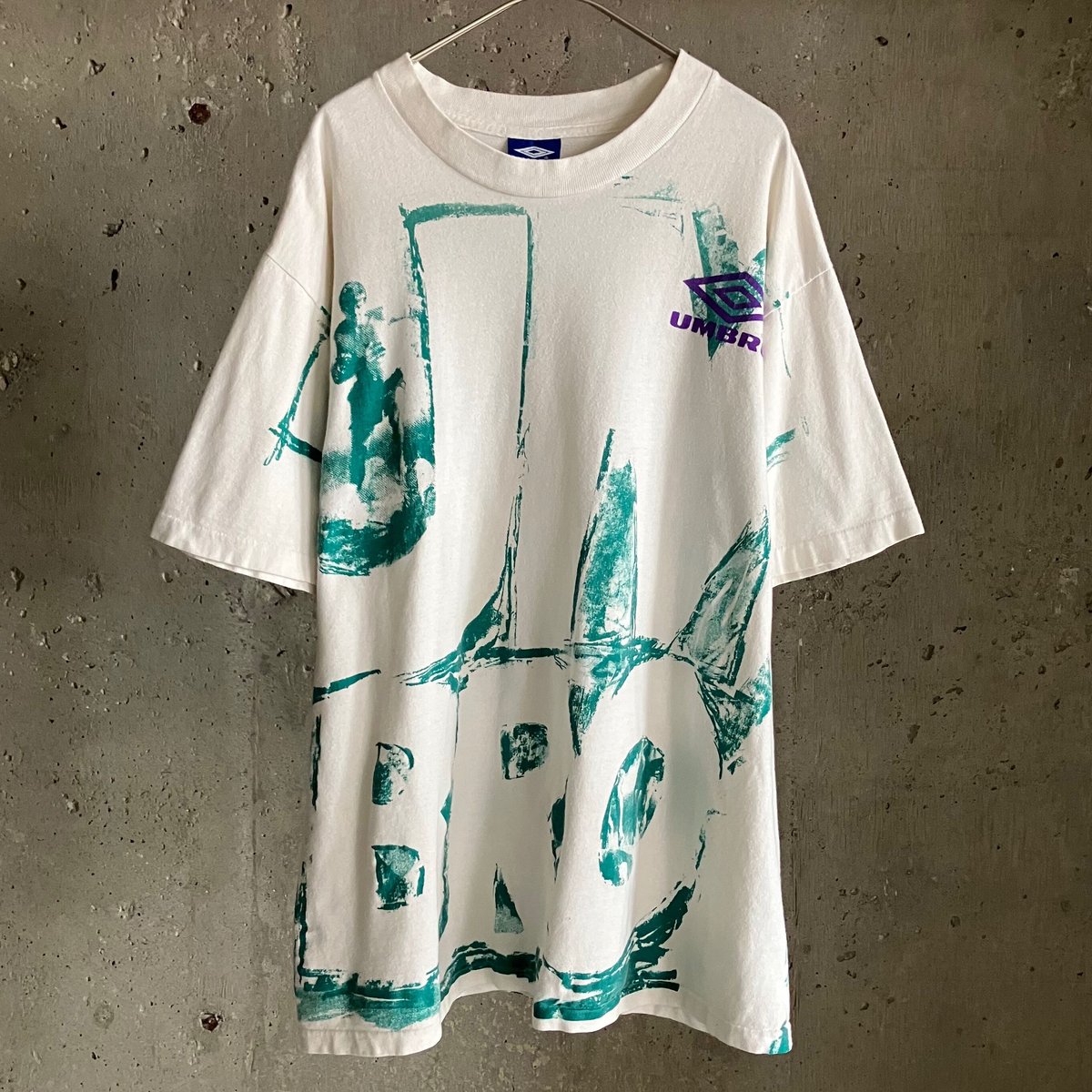 USA製 未使用級90s Umbro フットボールシャツ Made in USA 絶妙万能感！ 90s 