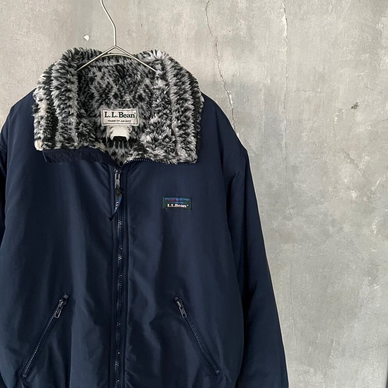 古着90's紺色L.L.BeanウォームアップジャケットSUBARU 80s L.L.Bean ウォームアップジャケット | CUSTOM FEVER
