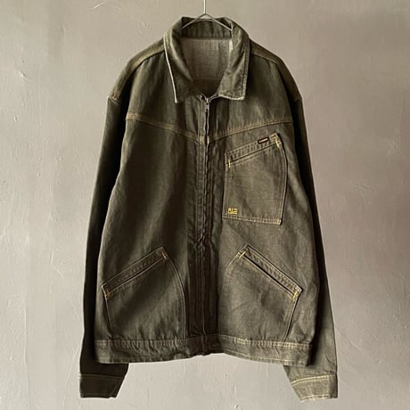 90s~  Polo Jeans Ralph Lauren ''Lee 91-B'' sampling denim jacket