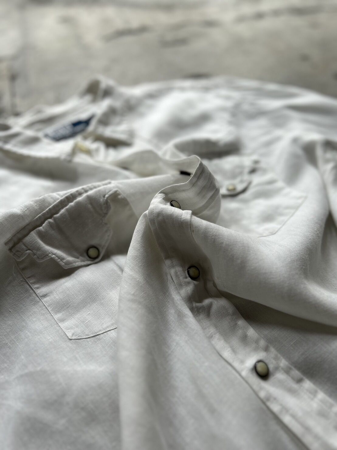90's Polo by Ralph Lauren“AZTEC WESTERN”linen s