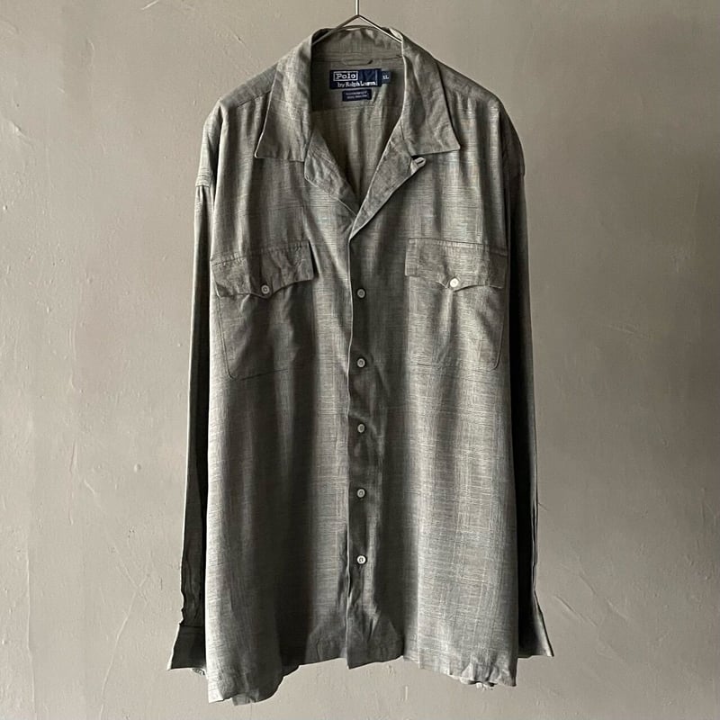 90s Ralph Lauren ''Normandy'' glen check rayon