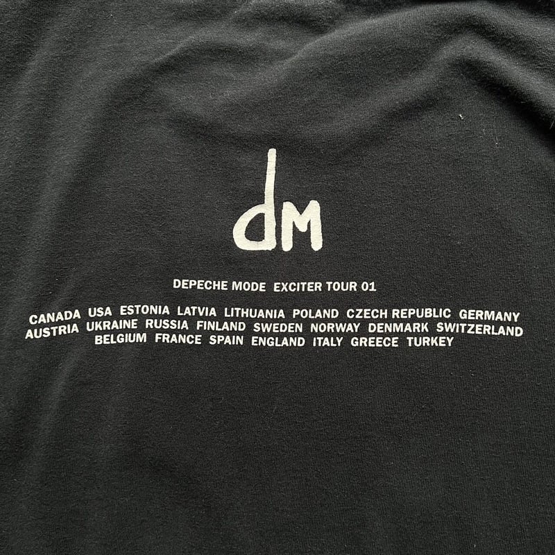 希少　DEPECHE MODE 80s プリントTシャツ シングルステッチ 希少 DEPECHE MODE 80s プリントTシャツ シングルステッチ