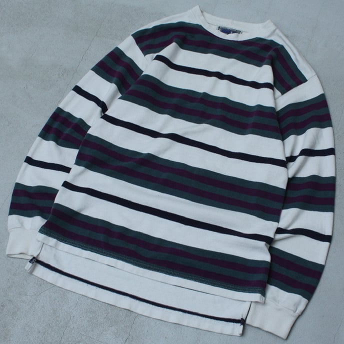 90s Rugger design L/S cut sew made in usa