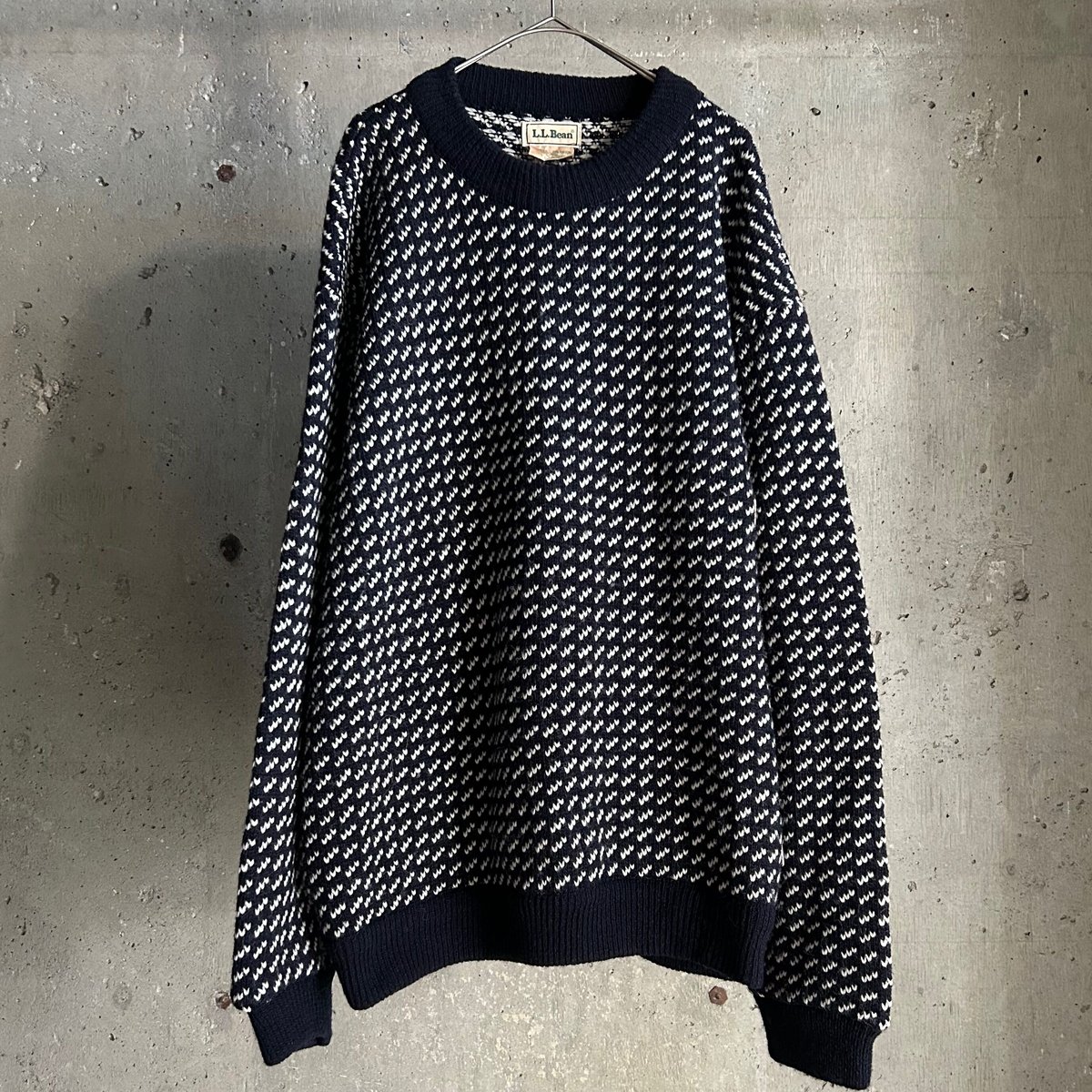 L.L. Bean birds eye knit 80s バーズアイ 80s L.L.Bean 