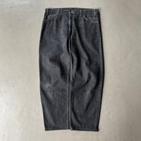 1994 Levi’s 550 yarn-dyed black denim pants