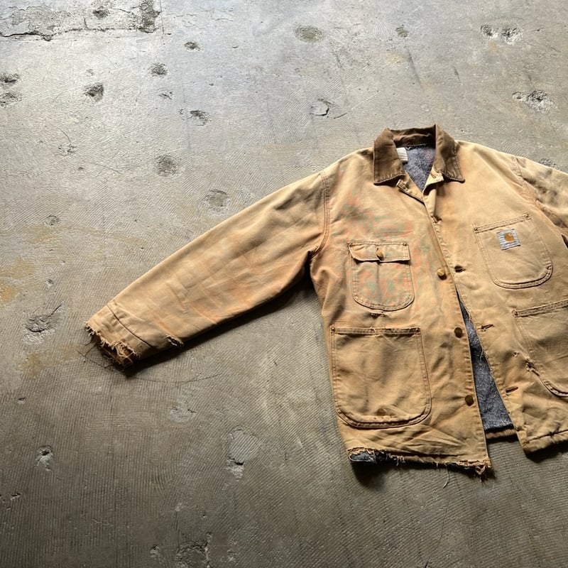 ジャケット・アウター Carhartt Michigan Chore Coat 80-90s 80s〜90s carhartt michigan chore coat ”USA“【高円寺店