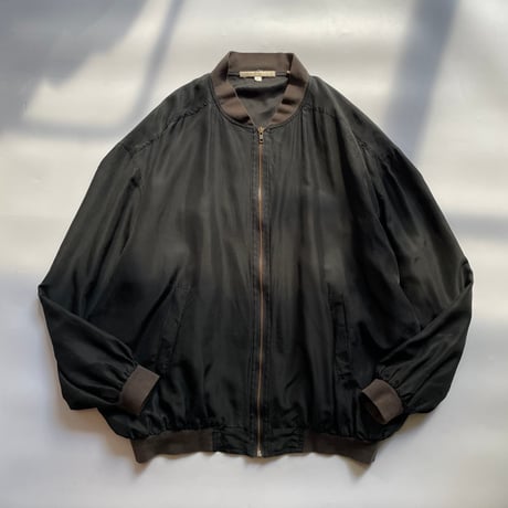 90's PERRY ELLIS ペリーエリス　レザーベスト 90s PERRY ELLIS Tバックジャケット | 黒ラムレザー - 札幌 ビンテージ