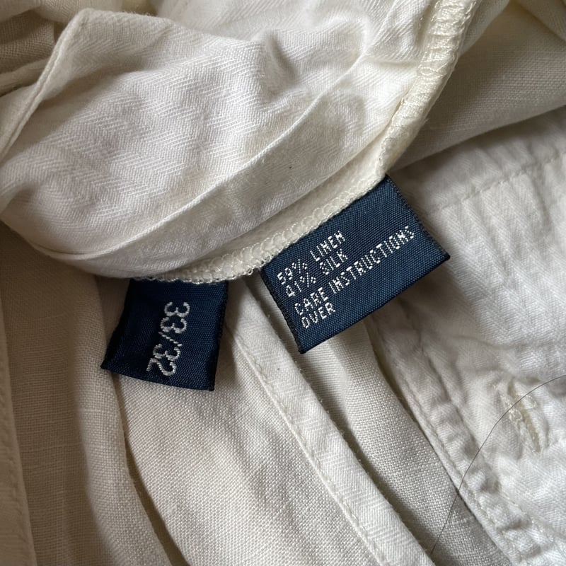 ralph lauren 90s slacks スラックス リネンシルク POLO Ralph Lauren 