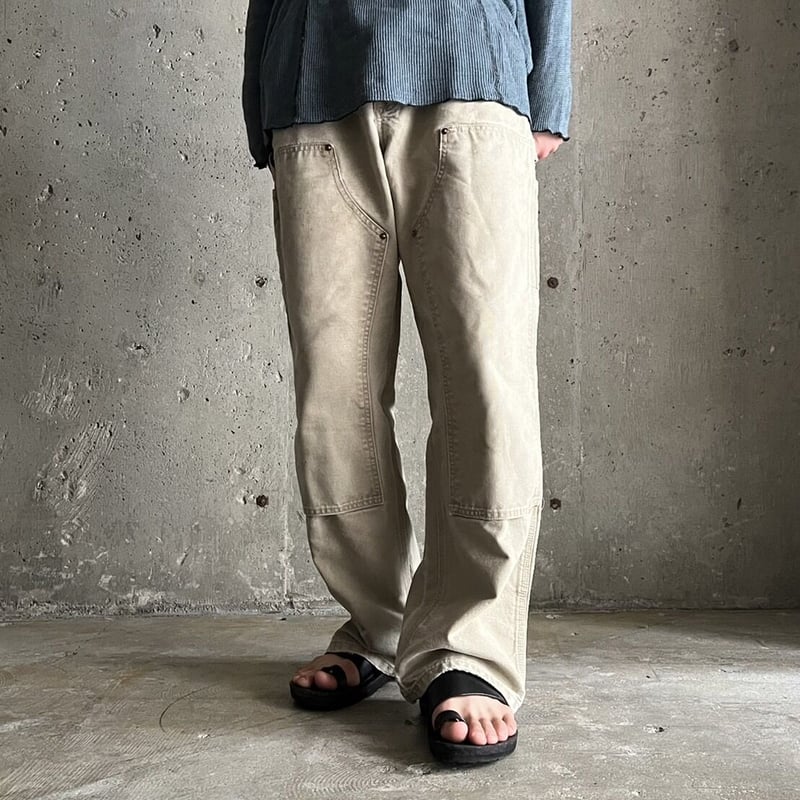 パンツ 1990s \" Carhartt \" Double-Knee Pants VINTAGE CARHARTT DOUBLE KNEE SANDSTONE PANTS B157 BRN 1990S
