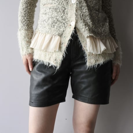 レザーショートパンツ | STORES