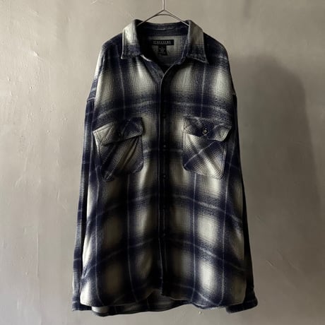 90s Structure ombre acrylic shirt