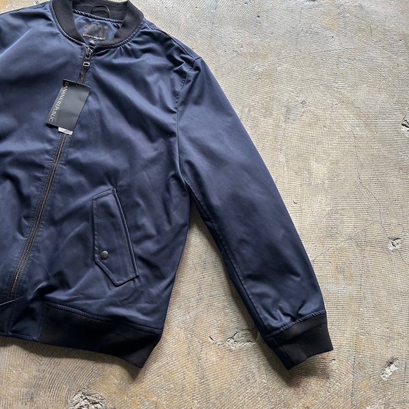 ジャケット・アウター 00s BANANA REPUBLIC wool blouson BLK M 00s BANANA REPUBLIC wool blouson BLK M