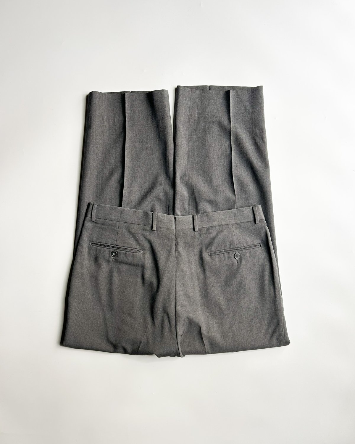 80's~ MONSIEUR by GIVENCHY gabardine fabric tuc